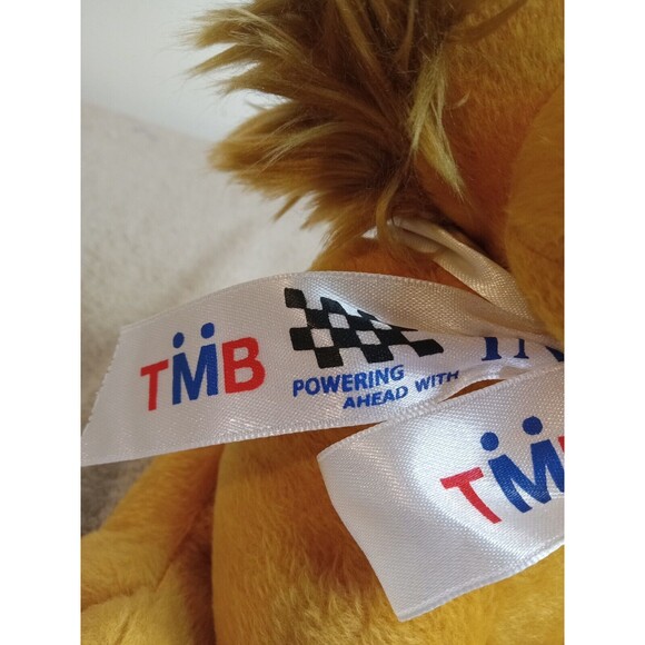 TMB ING BROWN LION PLUSHIE stuffed animal toy 9" - 10" - Picture 4 of 5